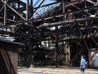 Ein beeindruckender Stahlbau zur Eisengewinnung