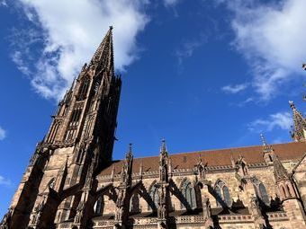 Das Freiburger Münster mit dem "schönsten Turm der Christenheit"