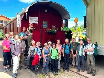 Ein ganz besonderer Tag und eine tolle Wanderung, wir danken Christel und Jürgen für die tolle Tour.