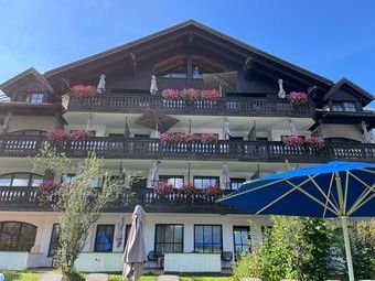 Unser tolles Hotel "Bayrischer Hof", in dem wir über die ganze Zeit hervorragend bewirtet wurden.