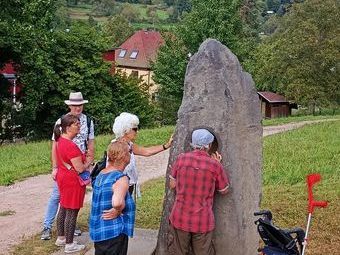 Am Summstein konnte der persönliche Ton ermittelt werden, bei dem der Körper mit starken Vibrationen reagiert