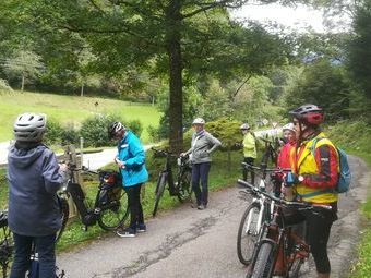 um gleich danach wieder aufwärts Richtung Antoniushäusle zu fahren.