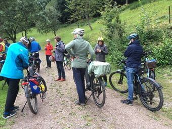 um dann die Heimfahrt mit neuer Kraft zu vollenden. Wir danken Roswitha und Franz für die tolle Bike Tour.